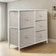 thumbnail image 2 of Comoda Cajonera 5 Cajones Mueble Organizador de Tela Madera beige L, 2 of 8