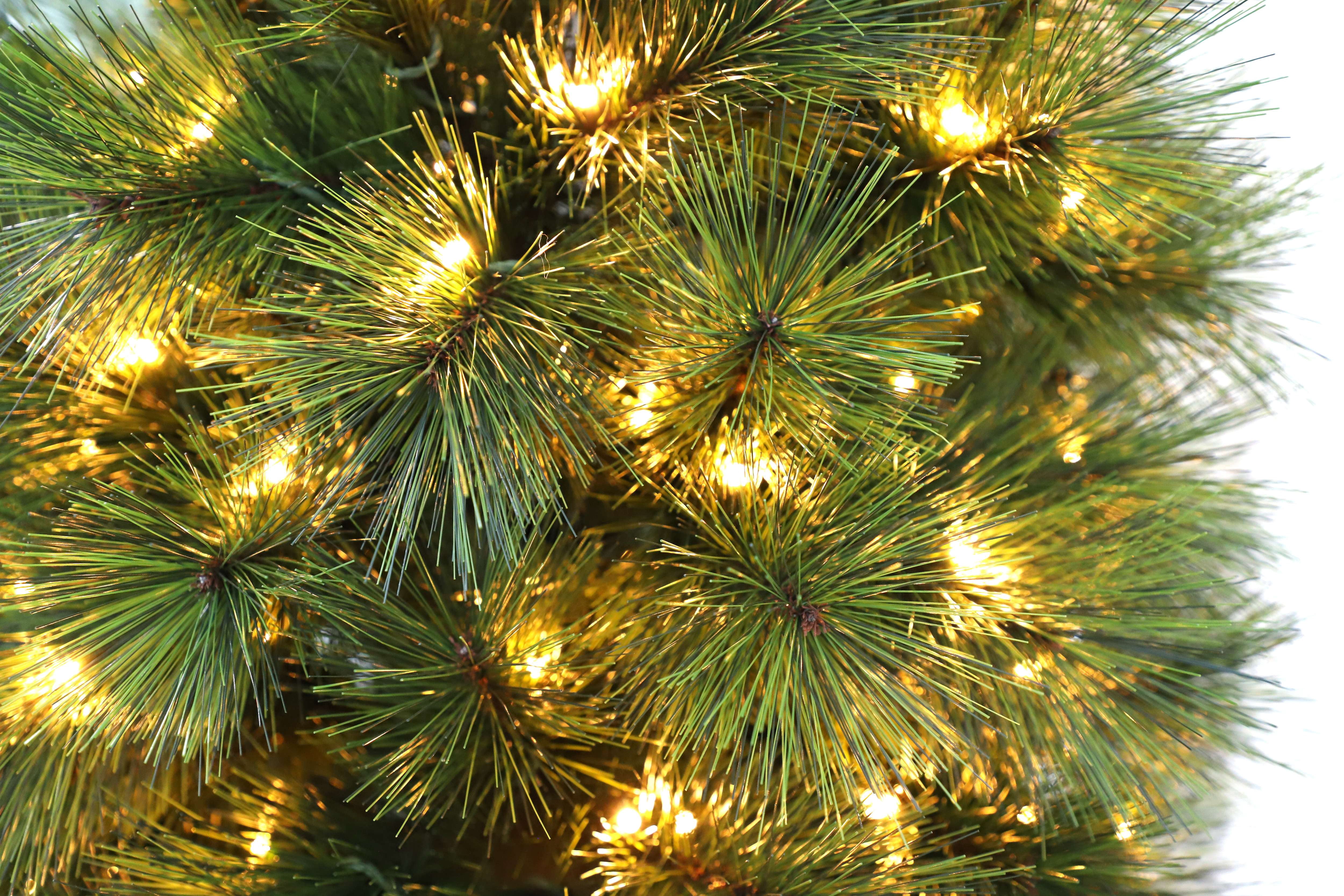 7.5FT Eastern Lakeside Slim Pine Christmas Tree Display