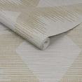 thumbnail image 3 of Serenity Geo Neutral and Gold Wallpaper, 3 of 4