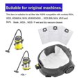 thumbnail image 5 of 12 Vacuum Cleaner Bags + 1 Flat Pleated Filter For Karcher Wd4, Wd5, 5 of 5