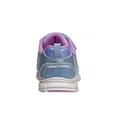 thumbnail image 4 of Disney Frozen Ii Girls Sneakers with Two White Lights, Blue Pink, Size: 9, 4 of 8