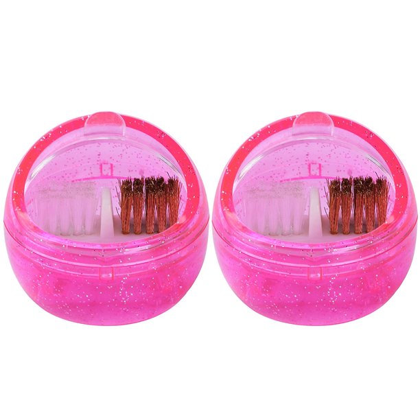 2 uds. Brocas para uñas, estuche para cepillos de limpieza, brocas para uñas profesionales, limpiador, accesorios de manicura