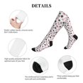 thumbnail image 5 of Pofeuu Cute Dinosaur Print Compression Socks for Women & Men Circulation - Best Support for Nurses,Running,Athletic,Sports, 5 of 7
