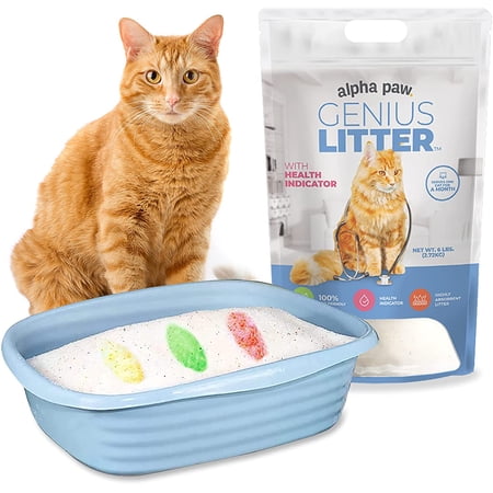Alpha Paw Genius Litter with Health Indicator