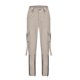 thumbnail image 1 of VISgogo Pantalones cargo para mujer, pantalones de cintura alta con estampado de cuadros/color sólido con bolsillos VISgogo  moda, 1 of 6