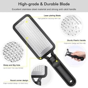Foot Rasp Foot File and Foot Scrubber. Best Pedicure Tools Callus Remover for Feet , Feet Scrubber Dead Skin& Foot Care Can be Used on Both Wet and Dry Feet