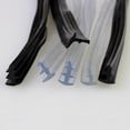 thumbnail image 1 of 2M PVC Door Gasket Seal Strip Glass Fixed Repair Seal Shockproof Waterproof, 1 of 9