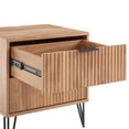 thumbnail image 5 of DUMBO 2.0 Engineered Wood Nightstand in Golden Brown - Set of 2, 5 of 11