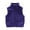 Purple, variant on WhouRiu Toddler Girl Boy Winter Coat Flannel Thermal Zip Stand Collar Vest Kids Sleeveless Warm Thickened Coats Purple,Sized 3-4