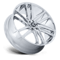 thumbnail image 2 of 24x10 DUB DC275 Blaze Chrome Wheel 6x135 (30mm), 2 of 3