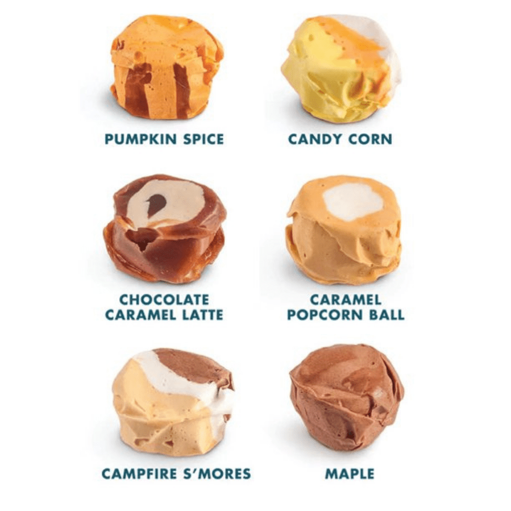 Taffy Shop Fall Favorites Mix Salt Water Super Soft Taffy Family