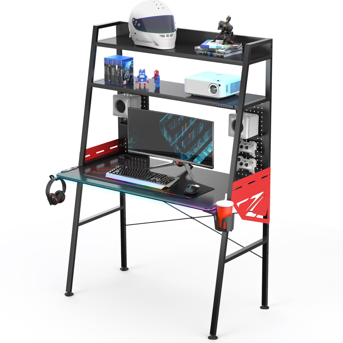 EUREKA ERGONOMIC Gaming Computer Desk 43 inch Home Office Desks PC