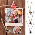 thumbnail image 4 of Rose gold Camera Shape Pendant Personalized Photo Custom Projection Necklace Gi L0J3, 4 of 9