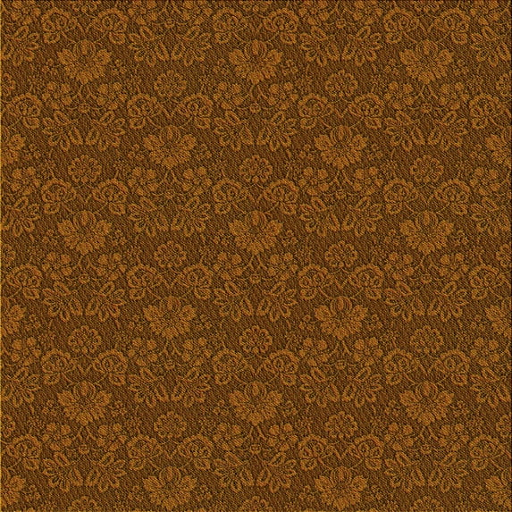 Ahgly Company Indoor Square Patterned Maroon Red Area Rugs, 8' Square