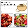 thumbnail image 4 of HEALEEP Small Skillet Cooking Utensils Stainless Steel Classic Handle Design 1Pack for Professional Chefs, 4 of 8