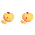 thumbnail image 1 of 2X Luz LáMpara LáMpara con Sensor TáCtil de Calabaza LáMpara de Noche NavideñA LáMpara LED Recargable de Silicona, 1 of 7