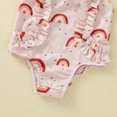 thumbnail image 6 of Gerichy Toddler Girl Swimsuit,Girls Bathing Suit Baby Girl Swimsuit 3 6 9 12 24 Months Fruit Print Bathing Suit Bikini Sets Swimwear Summer Beach 3Pcs Outfit, 6 of 7