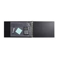 thumbnail image 5 of 7 Ring Business Check Book Binder, 600 Checks Capacity for 9" x 13" Sheets, PU Leather Checkbook Holder with Zip Pouch, 5 of 5