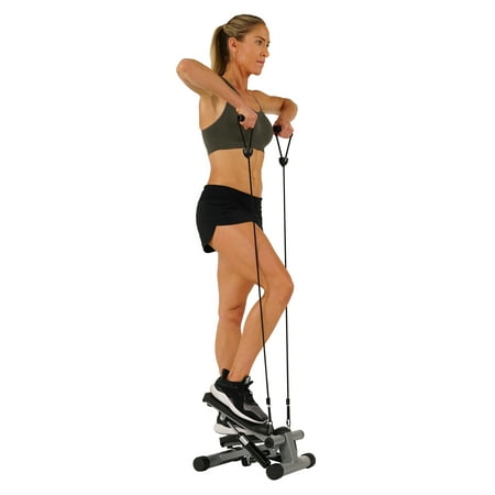 Sunny Health & Fitness Mini Stepper With Resistance Band - NO. (Best Portable Stepper Machine)