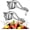 2 PCS, variant on Aluminum Alloy Fresh Fruit Juice Extractor, 2026 New Hand Juicer Squeezer Manual Juicer Hand Press Lemon Juicer Manual Press with Ergonomic Grip for Orange Pomegranates Apple Lemon Lime (1 PCS)