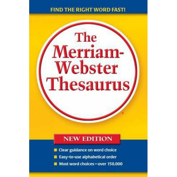 Pre-Owned The Merriam-Webster Thesaurus (Paperback) 0877796378 9780877796374