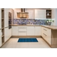 thumbnail image 5 of Ahgly Company Indoor Rectangle Abstract Blue Eyes Blue Abstract Area Rugs, 5' x 8', 5 of 6