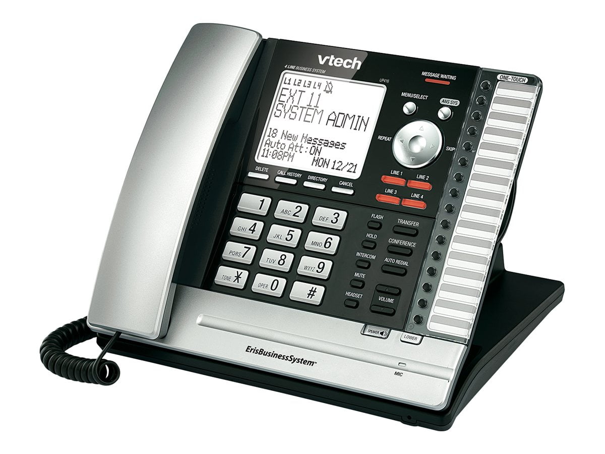 VTech ErisBusinessSystem UP416 Cordless phone answering system with