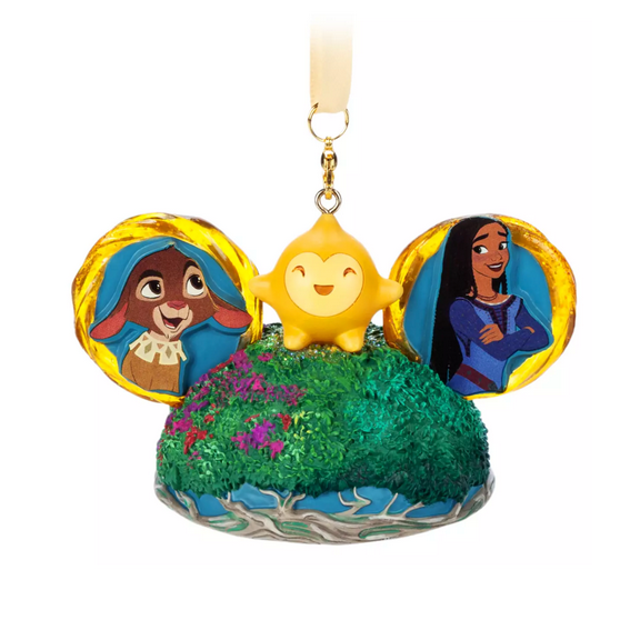 Disney Parks Star Sketchbook Ear Hat Ornament Wish