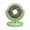 Green, variant on Table and Desk Fans Whole Room Circulator Fan with 3 Speeds- Adjust-Able Angle Desktop Fan- for Home- Office- Dormitory