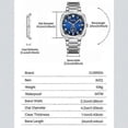 thumbnail image 3 of Reloj de cuarzo Curren para hombre con correa de acero y calendario., 3 of 5