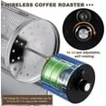 thumbnail image 6 of Electric Automatic Coffee Bean Roaster Machine Stainless Steel Nuts Bean Roasting For Kitchen, 6 of 21