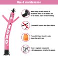 thumbnail image 7 of XOXO Inflatable Tube Man Wacky Wavy Dancing Guy for Outdoor Decoration Advertising Business Promotion - Valentine's Day (Blower Not Included), 7 of 7