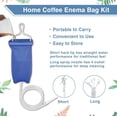 thumbnail image 2 of Kit de bolsa de enema Kit de bolsa de enema de café para el hogar para limpieza de colon Bolsa de enema portátil para manguera de limpieza de colon, 2 of 5