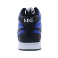 thumbnail image 3 of Nike Court Vision Mid Men's Basketball Sneakers Color: Game Royal Black White Size: 10.5, 3 of 5