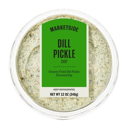 Marketside Dill Pickle Dip, 12 oz Plastic Tub (Refrigerated)