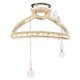 thumbnail image 2 of Hair Claw Clips Alloy Strong Hold Non Slip Artificial Pearls Hair Styling Accessories for LadiesHalf Round, 2 of 5