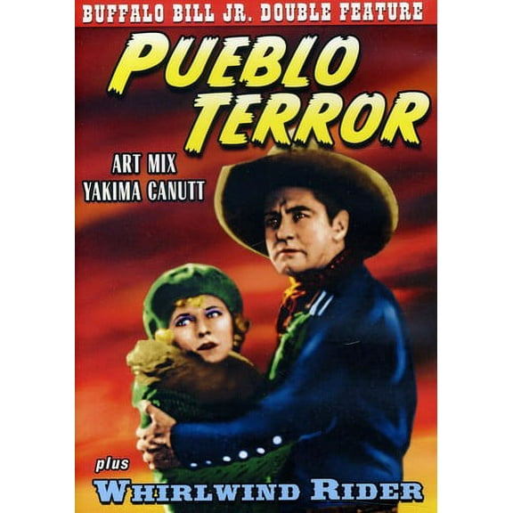 Pueblo Terror & Whirlwind Rider (DVD), Alpha Video, Western