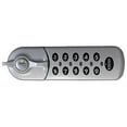 thumbnail image 1 of LockeyUSA EC784sr Flush Fit Digital Combination Electronic Cabinet & Locker Lock, Right Handed - Silver, 1 of 1