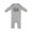 AC-Heather Grey, variant on Inktastic Soccer My Daddy is the Coach Baby Romper Coveralls