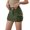 Green, variant on Letdown Women Cargo Skirt Denim Mini Low Waist Y2K Jean Skirts with Bodycon Flap Pockets Button Zipper Trendy Short Bottom