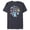 Navy Heather, variant on Disney and Pixar’s Monsters, Inc. Sis of the Birthday Boy - Short Sleeve Blended T-Shirt for Adults - Customized-Dark Heather