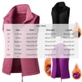 thumbnail image 3 of VBVC Women's Collared Fleece Vest with Pockets , Warm Zip Up Sleeveless Jacket For Women, XS-2XL, 3 of 6