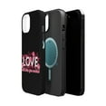 thumbnail image 2 of DistinctInk Tough Case for Apple iPhone 13 MINI (5.4" Screen), Compatible with MagSafe Charging - Love Turn You Around, 2 of 6
