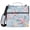 Pastel Starfish Corals, variant on 3 Ring Zipper Binder with Shoulder Strap Waterproof Trapper Keeper 2 Inch D-Ring 500 Sheets Capacity Elegant Grid Lines