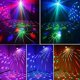 thumbnail image 5 of Luces de fiesta + Luces de bola de discoteca 2 en 1 Dj Luces de discoteca para fiestas Proyector de luz estroboscópica de escenario activado por sonido LED con control remoto para fiesta de Hallo, 5 of 5