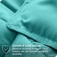 thumbnail image 4 of Bare Home Goose Down Alternative Comforter Set - 2 Piece Set - Twin/Twin XL, Turquoise, 4 of 7