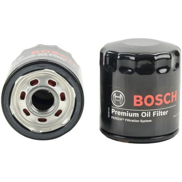 BOSCH 3334 Premium Oil Filter With FILTECH Filtration Technology - Compatible With Select Buick Cadillac Chevrolet Chrysler Dodge GMC Hummer Jeep Pontiac Ram