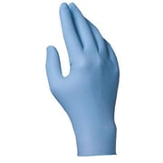 North by Honeywell Dexi-Task Disposable Powdered Nitrile Gloves, 5 mil, Large, Blue