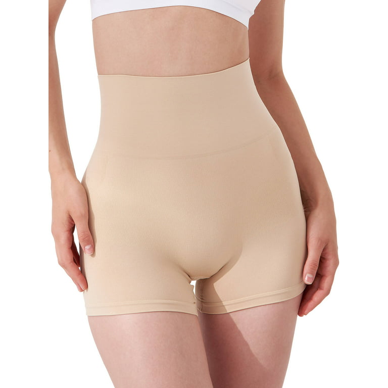 DREAM SLIM Women's High-Waist Seamless Body Shaper Briefs Firm Tummy  Control Slimming Shapewear Panties Girdle Shaper Shorts