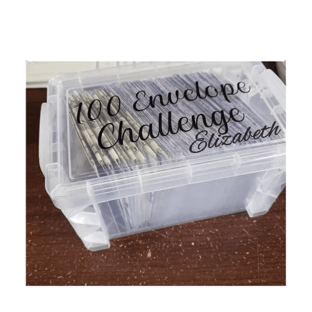 100 Envelope Challenge Box Set Easy and Fun Way to Save 10,000